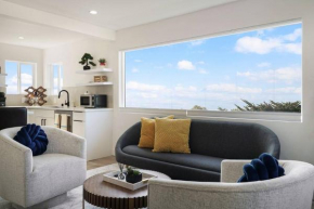 Oceanview Sunset View Luxe 3BR 2Bath SofaBed Home Yard in Pacifica